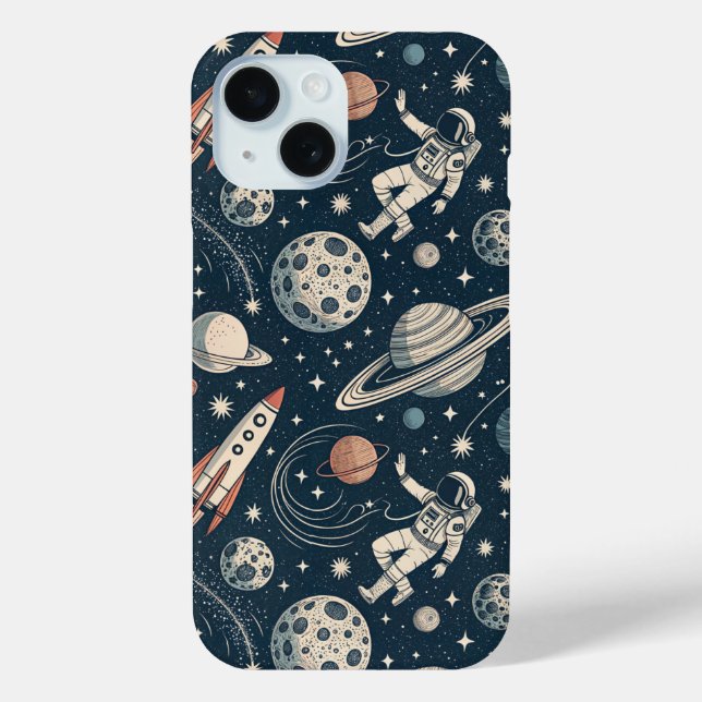 Blue Galaxy Adventure Case-Mate iPhone Hülle (Rückseite)