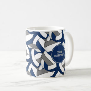 Blue Gary Volleyball Team Coach Dankeschön Geschen Kaffeetasse