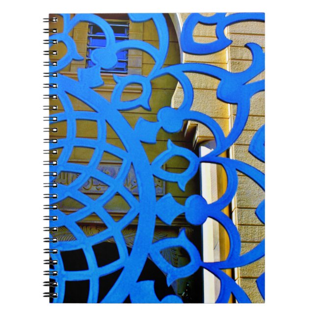 Blue Gate Design Notizblock (Vorderseite)