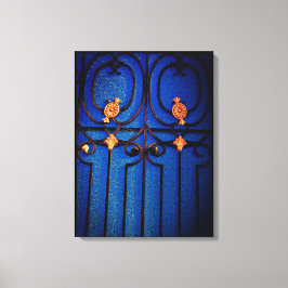 Blue Gate Leinwanddruck
