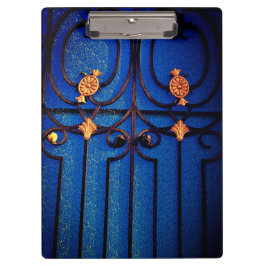 Blue Gate Notebook Klemmbrett
