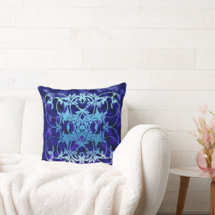 Blue Gate Throw Kissen