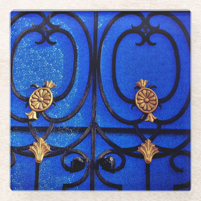 Blue Gate Untersetzer (Vorderseite)