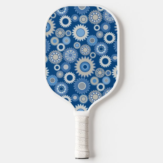 Blue Gears Pickleball Schläger (Vorderseite)