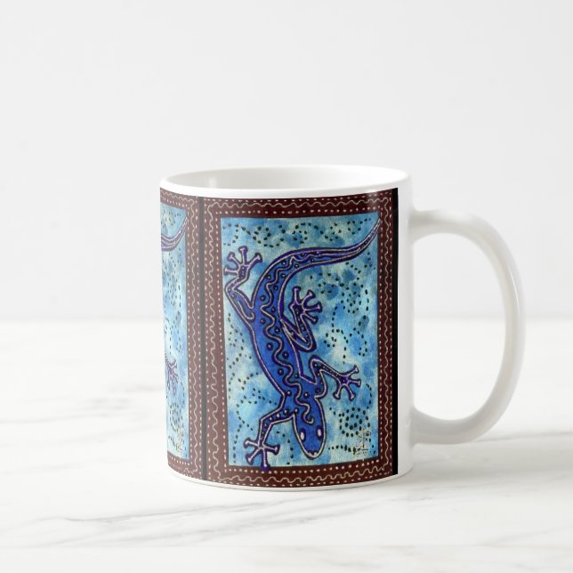 Blue Gecko Tasse (Rechts)