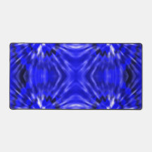 Blue Gefärbte Krawatte Desk Mat