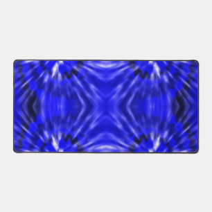 Blue Gefärbte Krawatte Desk Mat Schreibtischunterlage