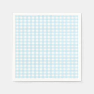 Blue Gingham 1 Serviette