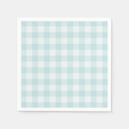Blue Gingham für Oh Baby Collection Papier Napkins Serviette