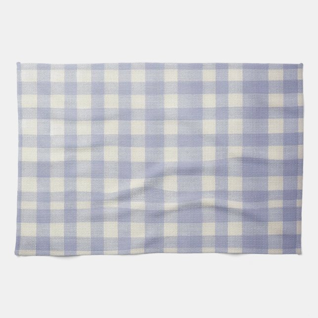 Blue Gingham kitchen towel Geschirrtuch (Horizontal)