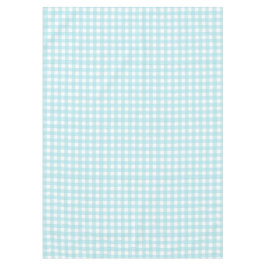 Blue Gingham Tischdecke
