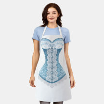 Blue Glitzer Lingerie