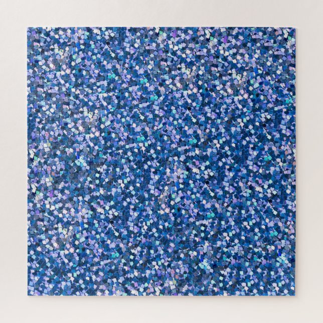 Blue Glitzer: Shiny Abstrakt Background (Vertikal)