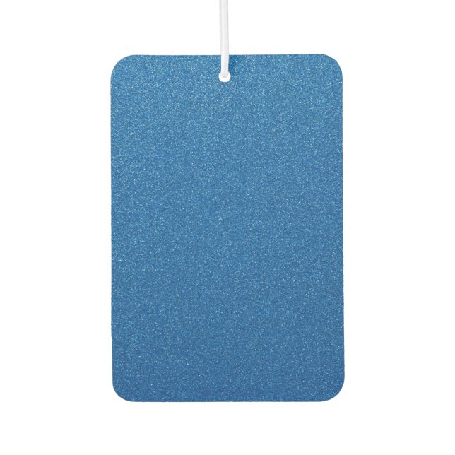Blue Glitzer, Sparkle, Glitzer Hintergrund Autolufterfrischer (Vorderseite)