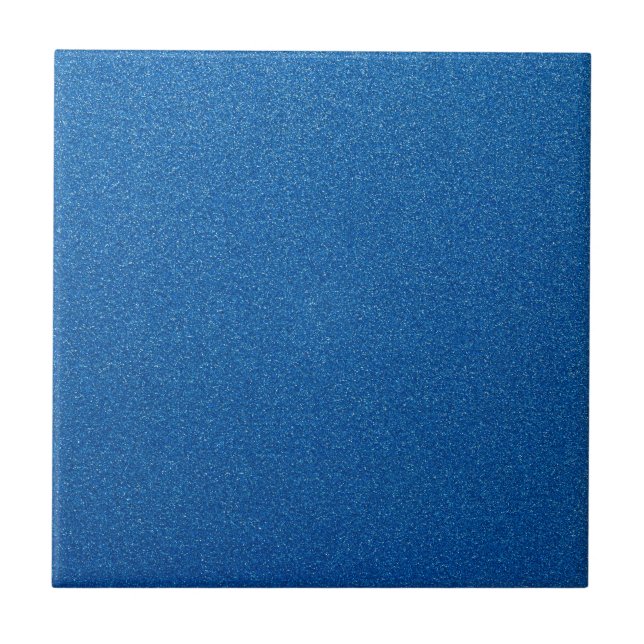 Blue Glitzer, Sparkle, Glitzer Hintergrund Fliese (Vorderseite)