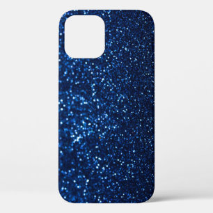 Blue Glitzer Texture Festivals Sparkor Case-Mate iPhone Hülle