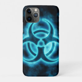 Blue Glo Biogefährdung iPhone Case