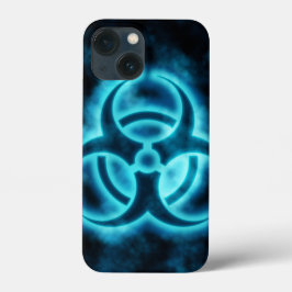 Blue Glo Biogefährdung iPhone Case
