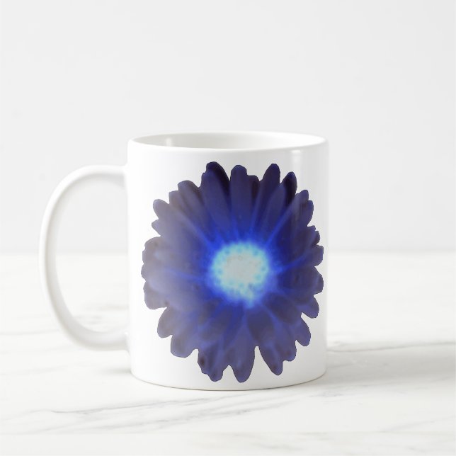Blue Glow Marigold Tasse (Links)