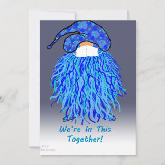 Blue Gnome Card: Wir sind in dieser Kombination Karte