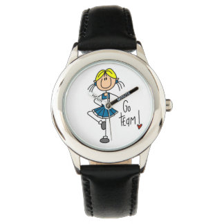 Blue Go Team Cheerleader Armbanduhr
