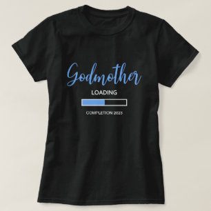 Blue Godmutter Ladung Abschluss 2021 Baby Boy T-Shirt
