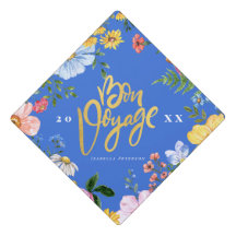 Blue & Gold "Bon Voyage" Obere Blütengraduierung