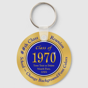 Blue, Gold Cheap 50 Jahre Class Wiedersehen Souven Schlüsselanhänger