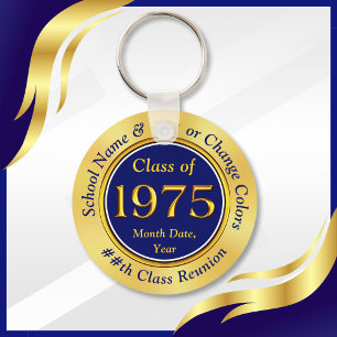 Blue Gold, Class of 1975, 50th Class Wiedersehen F Schlüsselanhänger