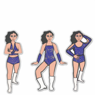 Blue Gold Dots #2 Aufkleber