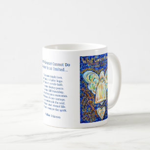 Blue Gold Engel Cancer kann Kaffeebeuteln nicht ab Kaffeetasse
