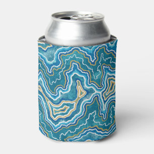 Blue Gold Graph Dosenkühler