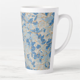 Blue Gold Leaf Milchtasse