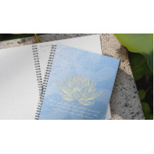 Blue Gold Lotus Yoga Meditation Instructor Quotes