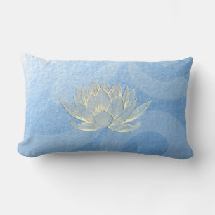 Blue Gold Lotus Yoga Studio Meditation Instructor Lendenkissen