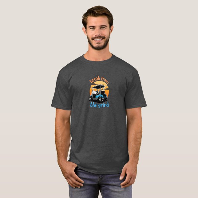 Blue Golf Cart BFTG T - Shirt (Vorne ganz)