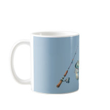 Blue Gone Fishing Bucket