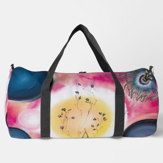 Blue Grace of Filigree Duffle Bag (Vorderseite)