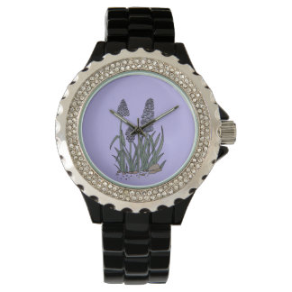 Blue Grape Hyacinth Watch Armbanduhr