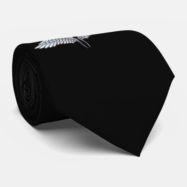 Blue-gray wings krawatte (Gerollt)