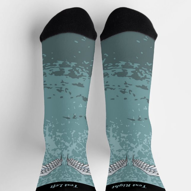 Blue-Gray Wings Socks Socken (Oben)