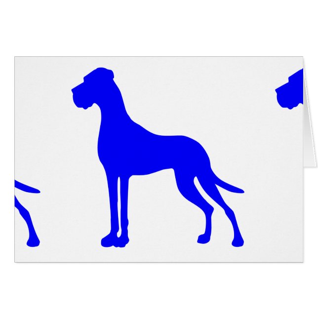 Blue Great Dane (Vorderseite (Horizontal))