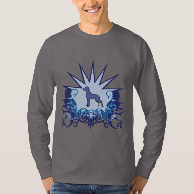 Blue Great Dane Logo T-Shirt (Vorderseite)