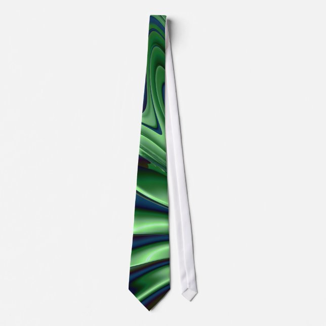 Blue Green 4 Krawatte (Vorderseite)
