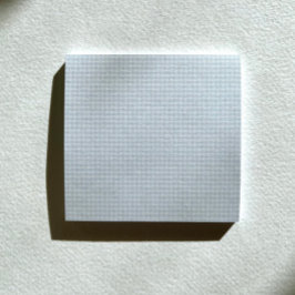 Blue/Green Gingham Post-It Notes Klebezettel