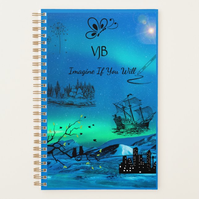 Blue Green Imagine If Planer (Vorderseite)