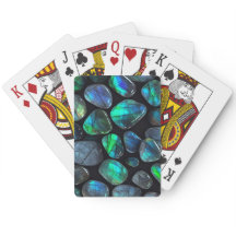 Blue Green Labradorite Crystals Edelsteine spielen