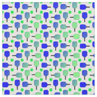 Blue & Green Pickleball Paddle Green Pickleballs Stoff
