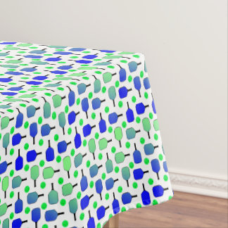 Blue & Green Pickleball Paddle Green Pickleballs Tischdecke