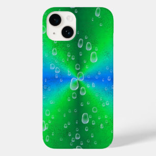 Blue Green Rainbow in Elephant Skin Leather Optik title_seo2